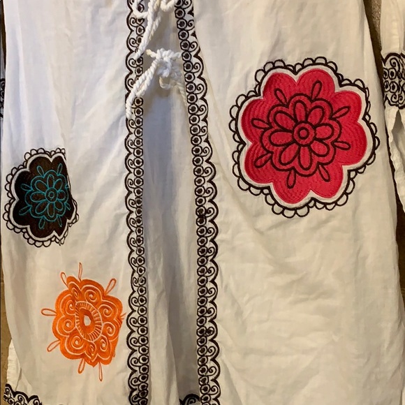 Mud Pie Boho Swim Cover Up size Small - Picture 6 of 7